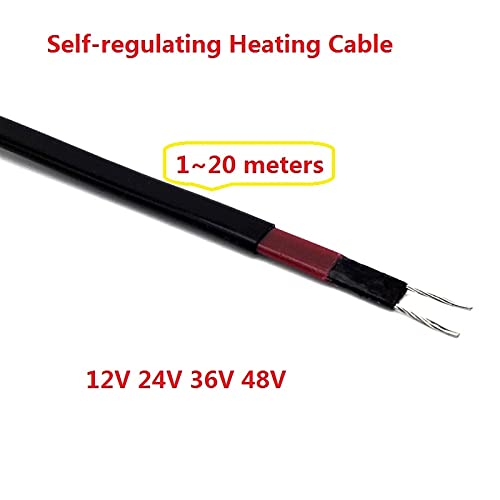 Amazon.co.jp: 2 メートル〜 20 メートル DC 自己調整加熱ケーブル 12V